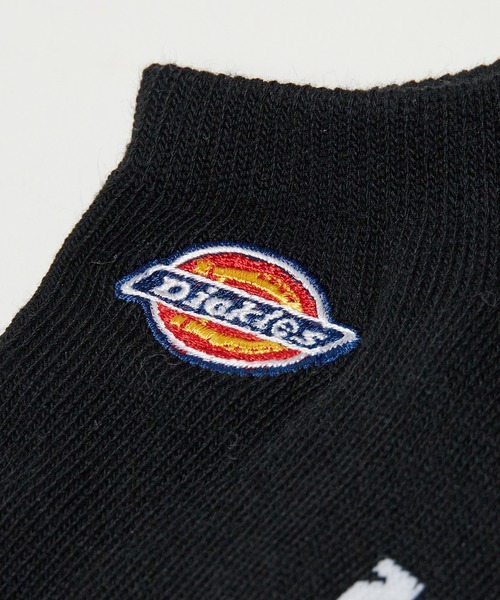 Dickies（ディッキーズ）の「Dickies/ディッキーズ DK A 3P ロゴ刺繍底パイル 靴下 3足セット 2026年春夏（ソックス/靴下・メンズ・ブラック/ホワイト・25-27CM）」の4枚目の写真