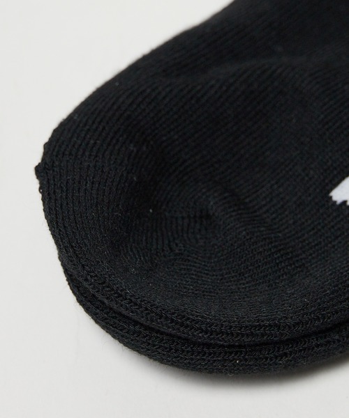 Dickies（ディッキーズ）の「Dickies/ディッキーズ DK A 3P ロゴ刺繍底パイル 靴下 3足セット 2026年春夏（ソックス/靴下・メンズ・ブラック/ホワイト・25-27CM）」の6枚目の写真
