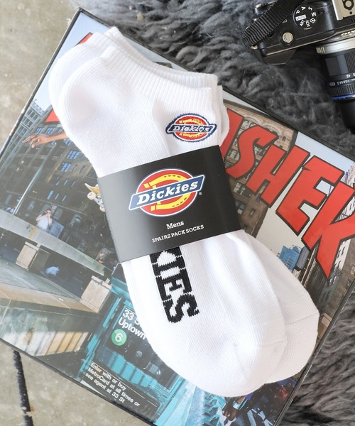 Dickies（ディッキーズ）の「Dickies/ディッキーズ DK A 3P ロゴ刺繍底パイル 靴下 3足セット 2026年春夏（ソックス/靴下・メンズ・ブラック/ホワイト・25-27CM）」の8枚目の写真
