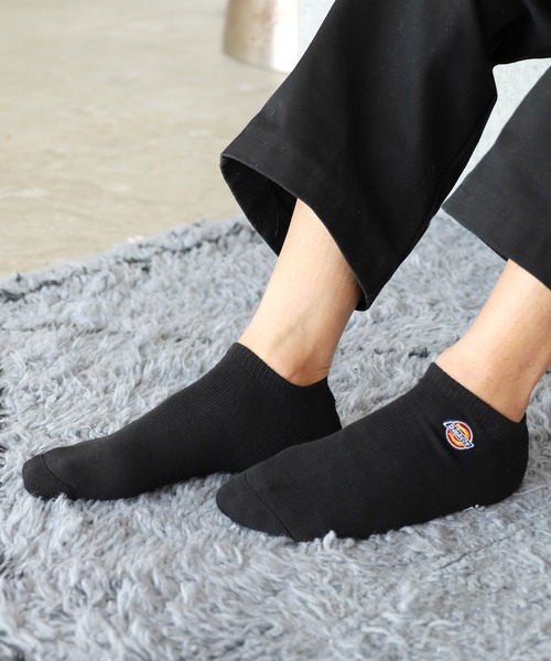 Dickies/ディッキーズ DK A 3P ロゴ刺繍底パイル 靴下 3足セット 2026