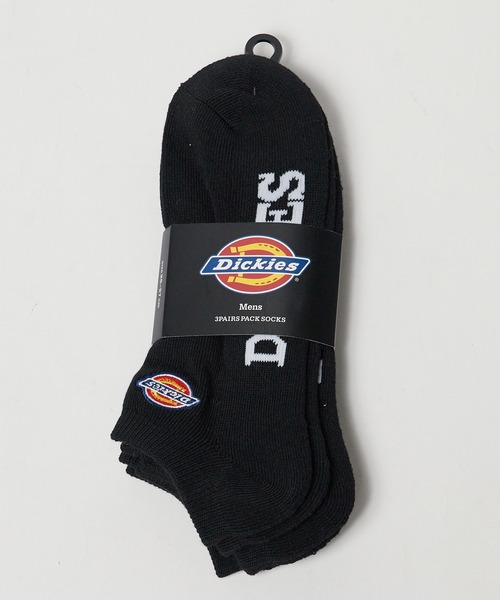 Dickies（ディッキーズ）の「Dickies/ディッキーズ DK A 3P ロゴ刺繍底パイル 靴下 3足セット 2026年春夏（ソックス/靴下・メンズ・ブラック/ホワイト・25-27CM）」の9枚目の写真