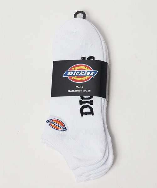 Dickies（ディッキーズ）の「Dickies/ディッキーズ DK A 3P ロゴ刺繍底パイル 靴下 3足セット 2026年春夏（ソックス/靴下・メンズ・ブラック/ホワイト・25-27CM）」の15枚目の写真