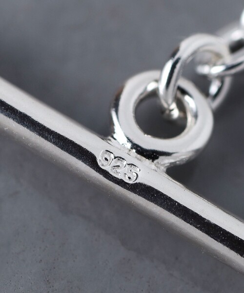 UNITED ARROWS（ユナイテッドアローズ）の「【別注】＜fixture＞ プレーン チェーン ブレスレット（ブレスレット・メンズ・シルバー・FREE）」の4枚目の写真
