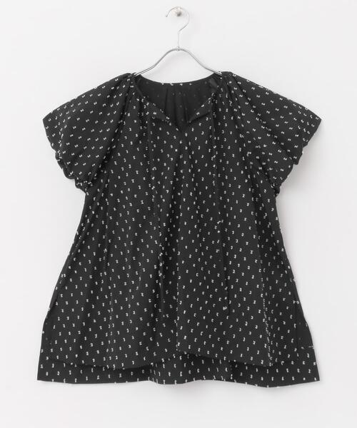 URBAN RESEARCH ROSSO WOMEN(アーバンリサーチ ロッソ)の「バルーンスリーブブラウス(シャツ/ブラウス・レディース・ホワイト/ブラック系その他/オレンジ・FREE)」の7枚目の写真