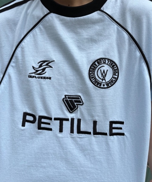 Birthday room(バースデイルーム)の「サイドラインゲームTシャツ(Tシャツ/カットソー・レディース・ホワイト/ライトブルー/ネイビー・FREE)」の10枚目の写真