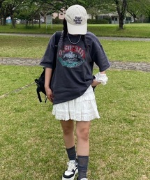 【サイズアソート(オーバーサイズ・クロップトサイズ)】ピグメントTシャツ