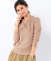 coen | あぜ編みクルーネックニット(ニット/セーター)