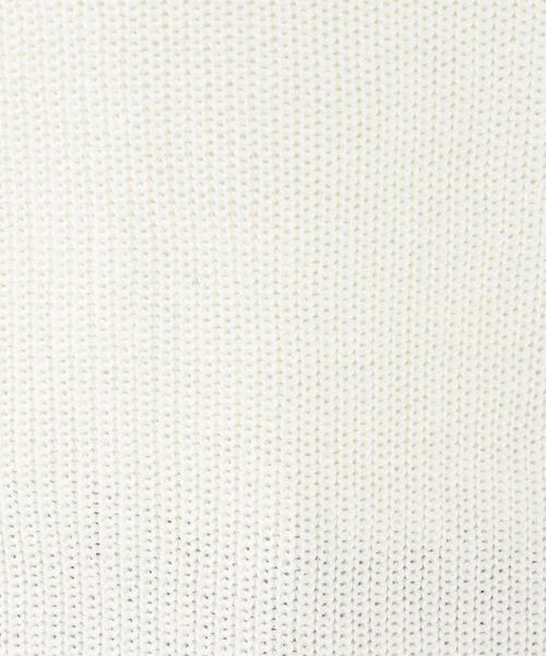 coen（コーエン）の「あぜ編みクルーネックニット（ニット/セーター・レディース・ネイビー/ベージュ/ホワイト・MEDIUM/LARGE）」の16枚目の写真