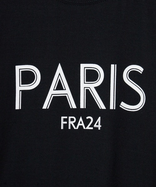 United Athle（ユナイテッドアスレ）の「【UNITED ATHLE】▲ロゴ クルーネック 半袖Tシャツ (PARIS FR24)（Tシャツ/カットソー・レディース・ネイビー/ブラック/ホワイト・L/S/M）」の5枚目の写真
