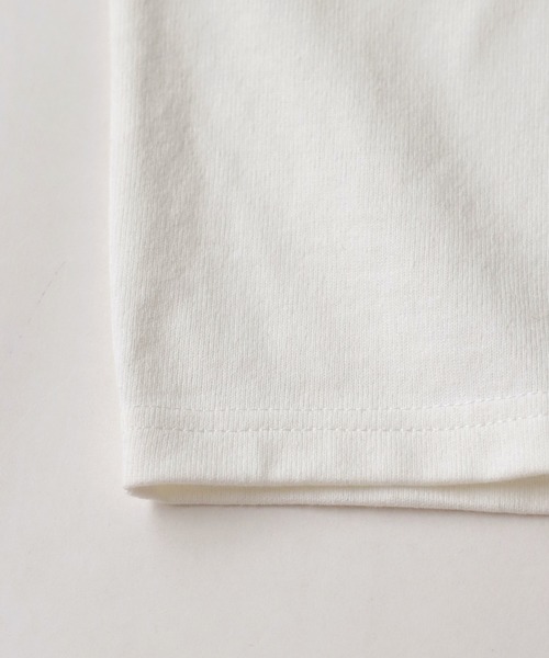 OWNth(オンス)の「ロゴ刺繍Tシャツ(Tシャツ/カットソー・レディース・ホワイト/ブラック・P/R)」の10枚目の写真