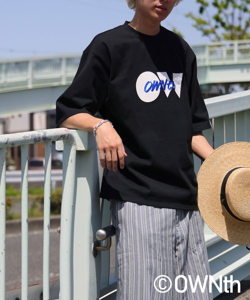 OWNth(オンス)の「ロゴ刺繍Tシャツ(Tシャツ/カットソー・レディース・ホワイト/ブラック・P/R)」の18枚目の写真