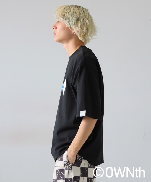 OWNth(オンス)の「ロゴ刺繍Tシャツ(Tシャツ/カットソー・レディース・ホワイト/ブラック・P/R)」の21枚目の写真