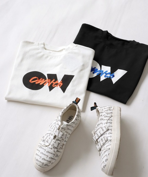 OWNth(オンス)の「ロゴ刺繍Tシャツ(Tシャツ/カットソー・レディース・ホワイト/ブラック・P/R)」の12枚目の写真
