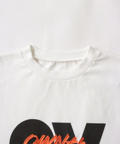 OWNth(オンス)の「ロゴ刺繍Tシャツ(Tシャツ/カットソー・レディース・ホワイト/ブラック・P/R)」の17枚目の写真
