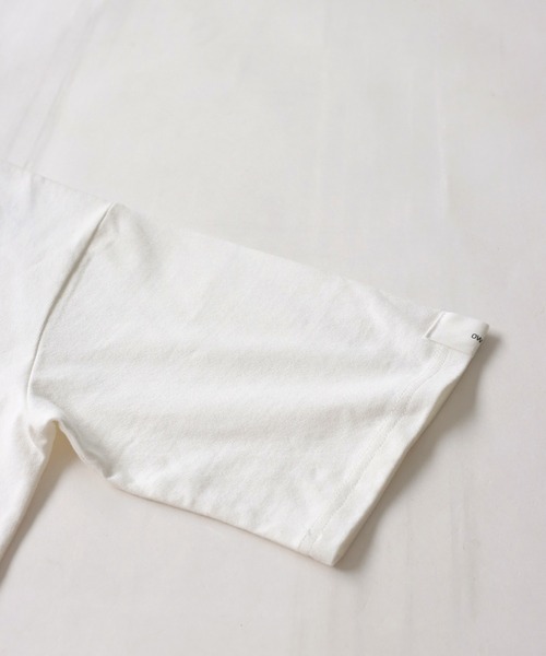 OWNth(オンス)の「ロゴ刺繍Tシャツ(Tシャツ/カットソー・レディース・ホワイト/ブラック・P/R)」の9枚目の写真