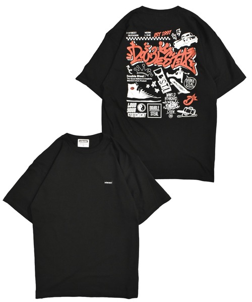 DOUBLE STEAL（ダブルスティール）の「ストリートモチーフ Tシャツ（T