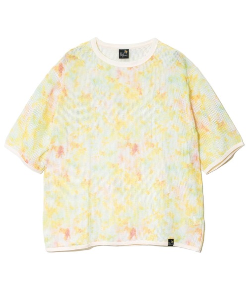 メッシュタイダイ染プリントS/STEE（Tシャツ/カットソー）｜go slow caravan（ゴースローキャラバン）