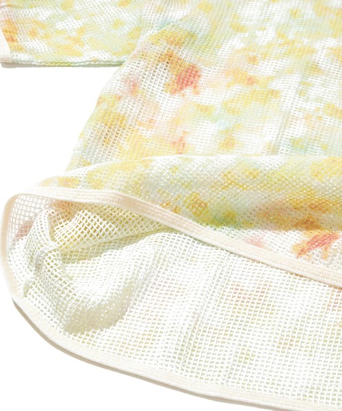 メッシュタイダイ染プリントS/STEE（Tシャツ/カットソー）｜go slow caravan（ゴースローキャラバン）