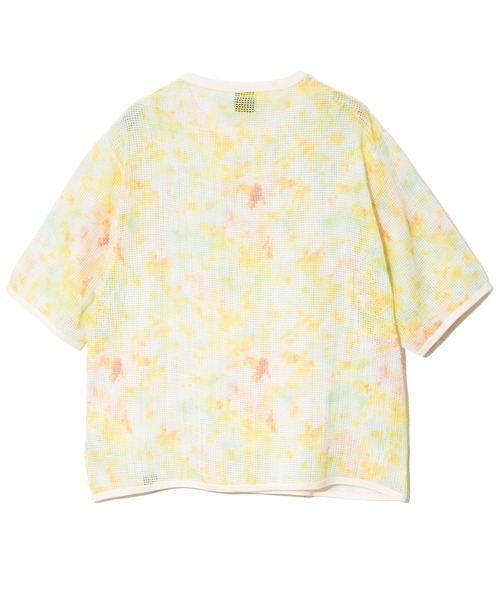メッシュタイダイ染プリントS/STEE（Tシャツ/カットソー）｜go slow caravan（ゴースローキャラバン）
