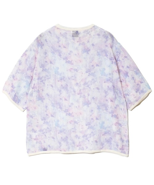 メッシュタイダイ染プリントS/STEE（Tシャツ/カットソー）｜go slow caravan（ゴースローキャラバン）