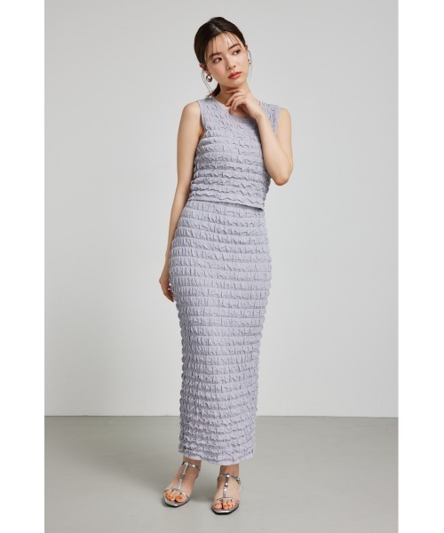 rienda（リエンダ）の「ポップコーンニットトップス（ニット/セーター・レディース・ピンク/ホワイト/ブルー/ブラック・FREE）」の13枚目の写真