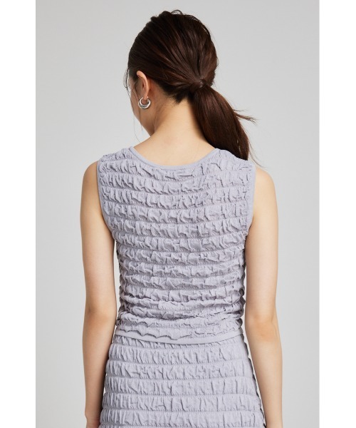 rienda（リエンダ）の「ポップコーンニットトップス（ニット/セーター・レディース・ピンク/ホワイト/ブルー/ブラック・FREE）」の17枚目の写真