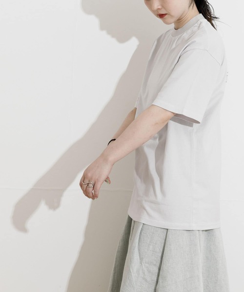 Yonetomi(ヨネトミ)の「米富繊維 Yonetomi NEW BASIC DYE T-SHIRTS(Tシャツ/カットソー・メンズ・チャコールグレー/ライトピンク/ライトグレー/イエロー・2/3)」の7枚目の写真