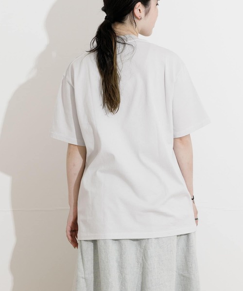Yonetomi(ヨネトミ)の「米富繊維 Yonetomi NEW BASIC DYE T-SHIRTS(Tシャツ/カットソー・メンズ・チャコールグレー/ライトピンク/ライトグレー/イエロー・2/3)」の6枚目の写真