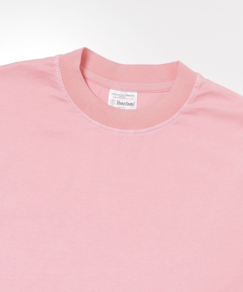 Yonetomi(ヨネトミ)の「米富繊維 Yonetomi NEW BASIC DYE T-SHIRTS(Tシャツ/カットソー・メンズ・チャコールグレー/ライトピンク/ライトグレー/イエロー・2/3)」の9枚目の写真