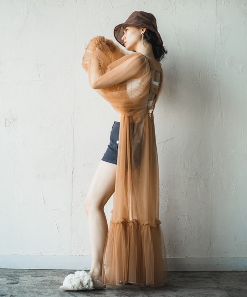 SHKA【ｼｯｶ】ヴィンテージネグリジェ風ドレス（ワンピース）｜ORIENT