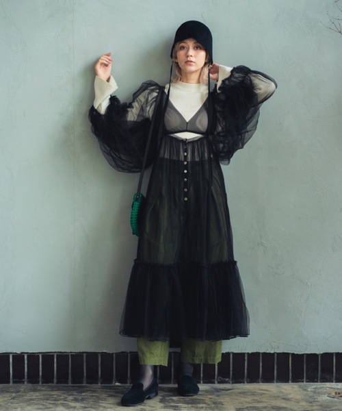 SHKA【ｼｯｶ】ヴィンテージネグリジェ風ドレス（ワンピース）｜ORIENT