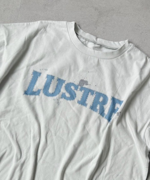 one after another NICE CLAUP(ワンアフターアナザーナイスクラップ)の「オーバーサイズバンドT(Tシャツ/カットソー・レディース・サックスブルー/オフホワイト/チャコールグレー・FREE)」の6枚目の写真