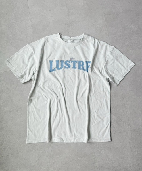 one after another NICE CLAUP(ワンアフターアナザーナイスクラップ)の「オーバーサイズバンドT(Tシャツ/カットソー・レディース・サックスブルー/オフホワイト/チャコールグレー・FREE)」の7枚目の写真