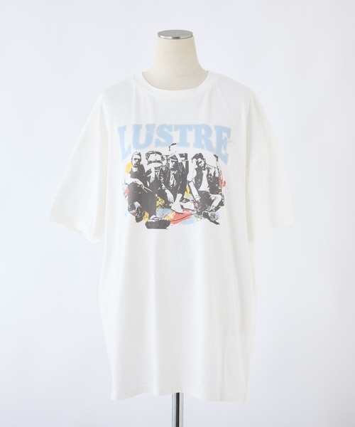one after another NICE CLAUP(ワンアフターアナザーナイスクラップ)の「オーバーサイズバンドT(Tシャツ/カットソー・レディース・サックスブルー/オフホワイト/チャコールグレー・FREE)」の16枚目の写真