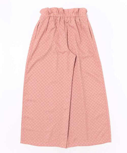 RANCLIC(ランクリック)の「gather ribbon wide pants【RC】(その他パンツ・レディース・PINK/Beige/Black・FREE)」の4枚目の写真