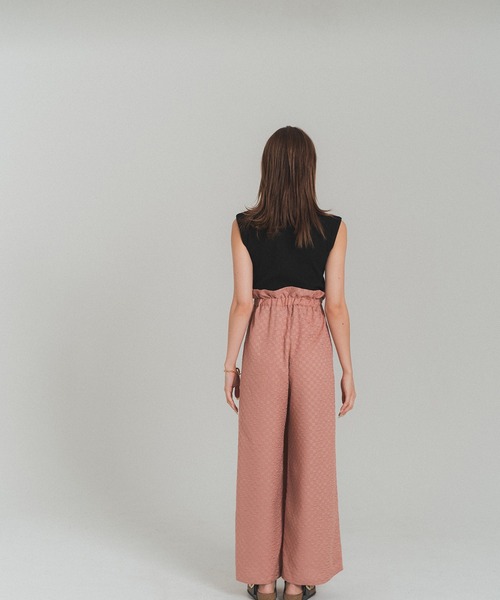 RANCLIC(ランクリック)の「gather ribbon wide pants【RC】(その他パンツ・レディース・PINK/Beige/Black・FREE)」の16枚目の写真