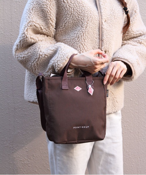 DANTON(ダントン)の「DANTON/ダントン ポン ヌフ PONT NEUF(ショルダーバッグ・レディース・グレイッシュベージュ/ブラック/ダークグレー/パープル/ダークブラウン・FREE)」の21枚目の写真