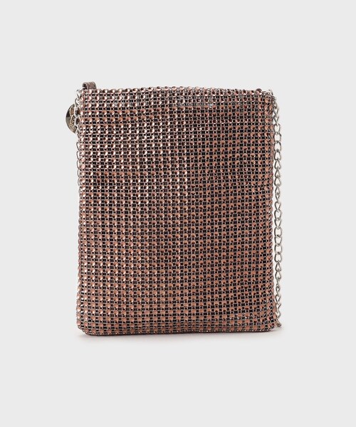 OPAQUE.CLIP（オペークドットクリップ）の「ラインストーン調シャイニーミニショルダーバッグ（ショルダーバッグ・レディース・チャコールグレー/シルバー/ブロンズ/ブラック・00）」の15枚目の写真