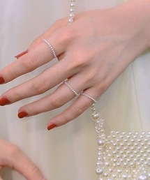 パールビーズリング 1mm 2mm 3mm