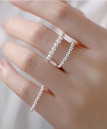 パールビーズリング 1mm 2mm 3mm