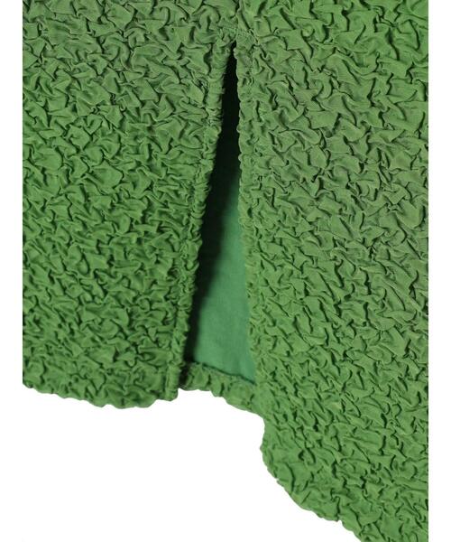 Green　Parks（グリーンパークス）の「BEST PRICE フクレジャガードIラインスカート（スカート・レディース・ブラック/アイボリー/グリーン/ベージュ/パープル・FREE）」の13枚目の写真