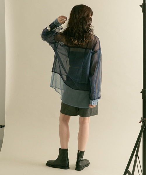 KBF（ケイビーエフ）の「スクエアトゥフラットブーツ（ブーツ・レディース・ダークブラウン/ブラック・38/36/37）」の8枚目の写真