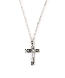 Ray BEAMS | フラワー クロス ネックレス(ネックレス)