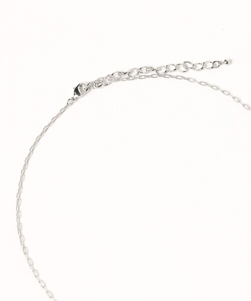 Ray BEAMS（レイビームス）の「フラワー クロス ネックレス（ネックレス・レディース・シルバー/ゴールド・ONE SIZE）」の4枚目の写真