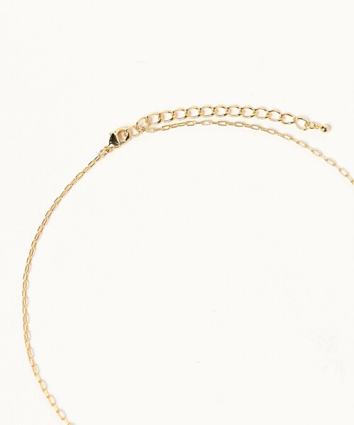 Ray BEAMS（レイビームス）の「フラワー クロス ネックレス（ネックレス・レディース・シルバー/ゴールド・ONE SIZE）」の6枚目の写真