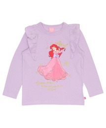 Disney（ディズニー）の「ディズニー プリンセス/肩フリル ロンT 9693K（Tシャツ/カットソー・キッズ）」
