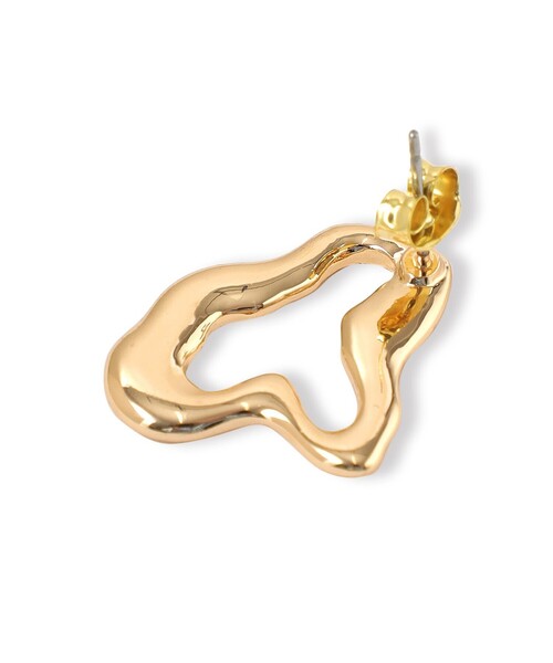 CAST:（キャストコロン）の「アートモチーフピアス（ピアス（両耳用）・レディース・ゴールド/シルバー・FREE）」の4枚目の写真