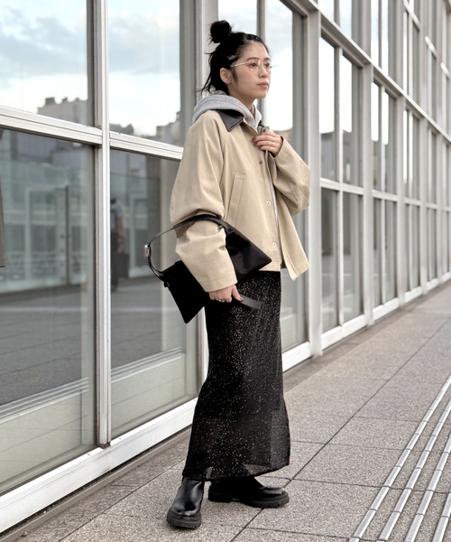 AP STUDIO（エーピーストゥディオ）の「【JUHA/ユハ】  別注コットンショートジャケット（その他アウター・レディース・ベージュ・FREE）」の5枚目の写真