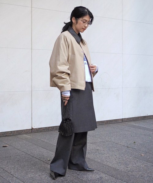 AP STUDIO（エーピーストゥディオ）の「【JUHA/ユハ】  別注コットンショートジャケット（その他アウター・レディース・ベージュ・FREE）」の10枚目の写真