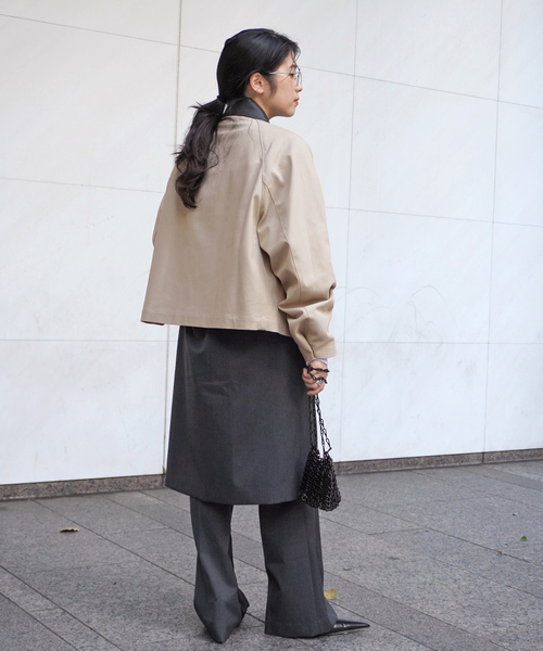 AP STUDIO（エーピーストゥディオ）の「【JUHA/ユハ】  別注コットンショートジャケット（その他アウター・レディース・ベージュ・FREE）」の11枚目の写真